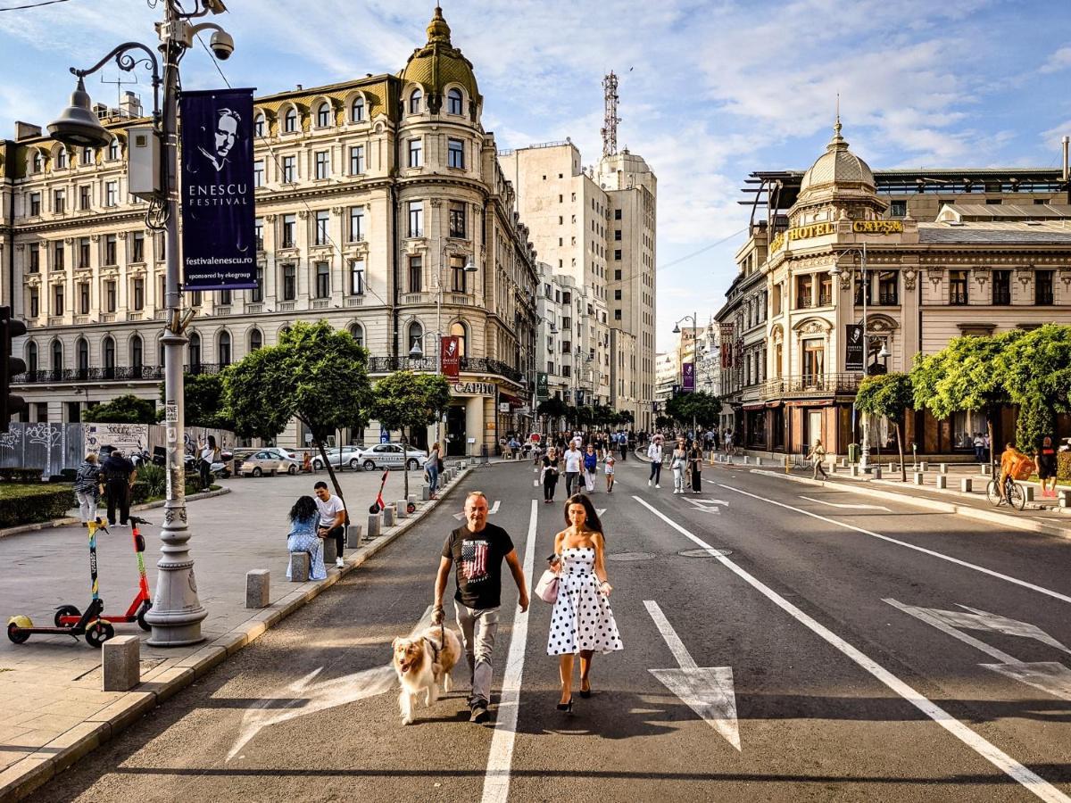 Downtown Victoria Apartments By Citybookings Bukarest Kültér fotó